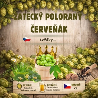 (2025) Chmel Žatecký poloraný červeňák - 500g