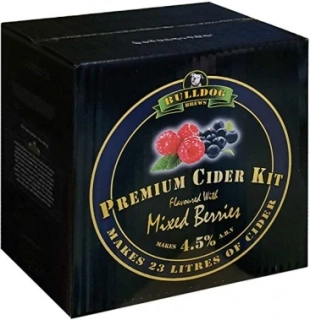 Bulldog cider - Mixed Berries Flavoured 23 l (cider kit)