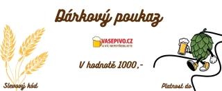 Dárkový Poukaz - 1000 kč