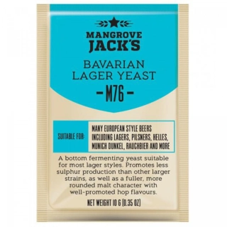 Kvasnice Mangover Jack's Bavarian Lager M76 10g